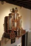 Maquette van het Zutphense orgel, tentoongesteld in Elburg. Photo: Michiel van 't Einde. Datation: 21 November 2015.