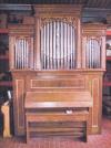 Original organ case from 1991. Bild: Von Beckerath Orgelbau. Datering: before 2000.